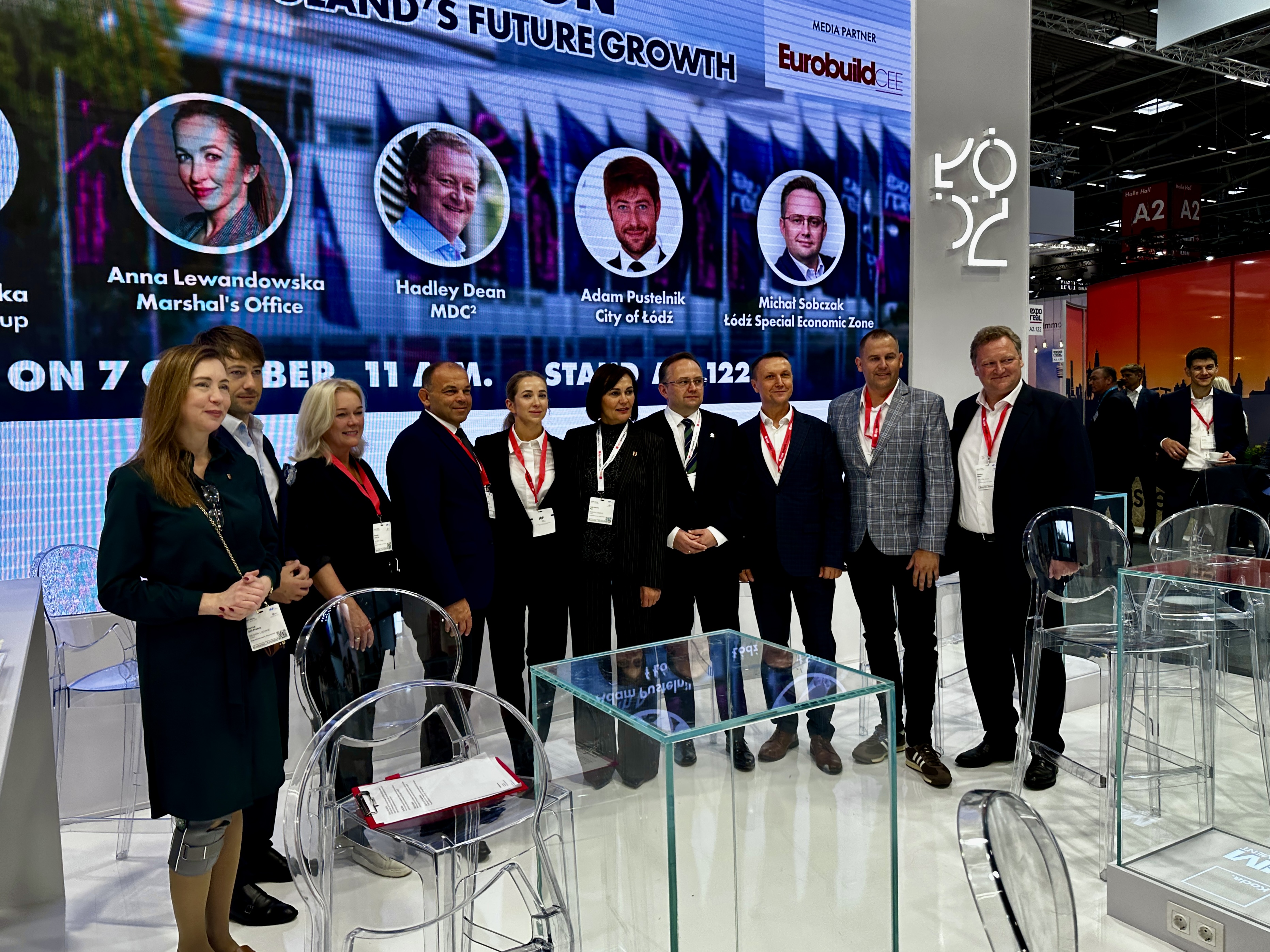 Fundacja Rozwoju Gminy Kleszczów na targach EXPO REAL 2025 w Monachium