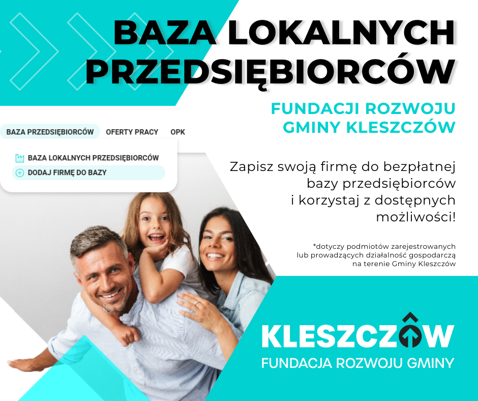 Bezpłatna baza dla lokalnych przedsiębiorców